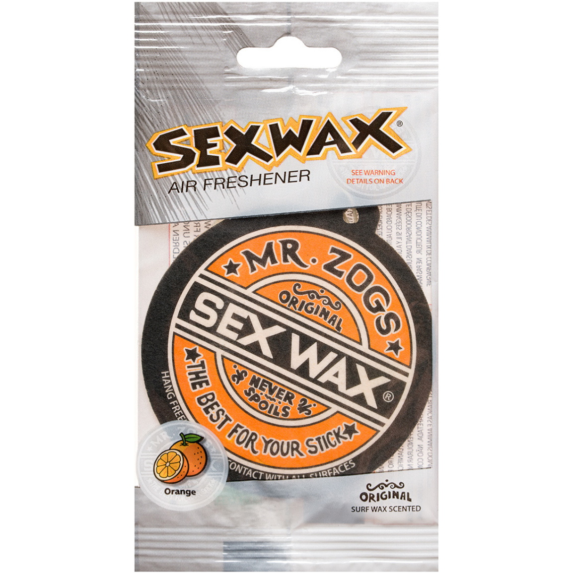 2026 Sex Wax Air Freshener SWAF - Orange
